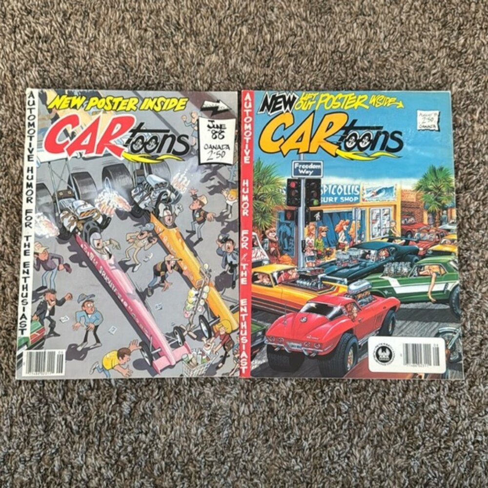 CARtoons Magazines Automotive Humor For The Enthusiast